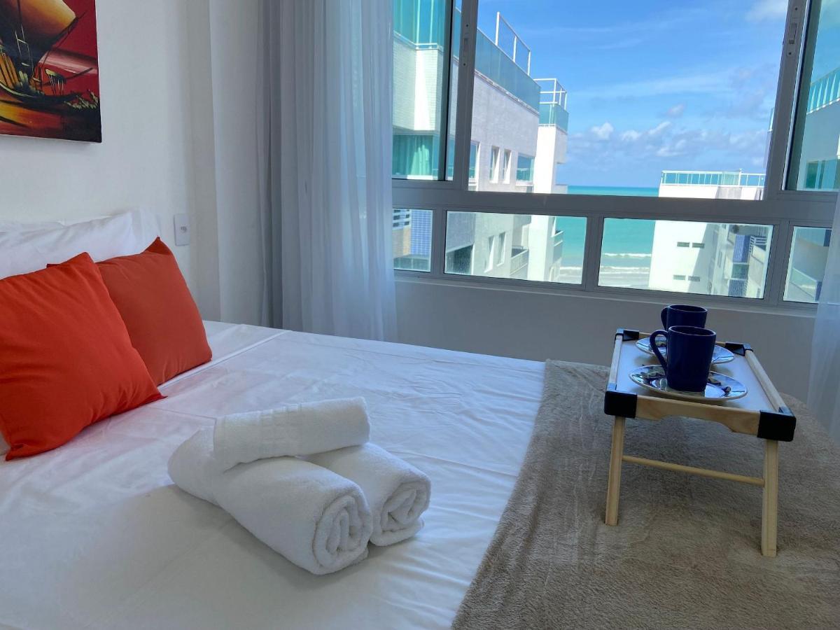Bela Hospedagem - Pe Na Areia No Bessa, Wifi C/Vista Piscina E Mar João Pessoa Εξωτερικό φωτογραφία