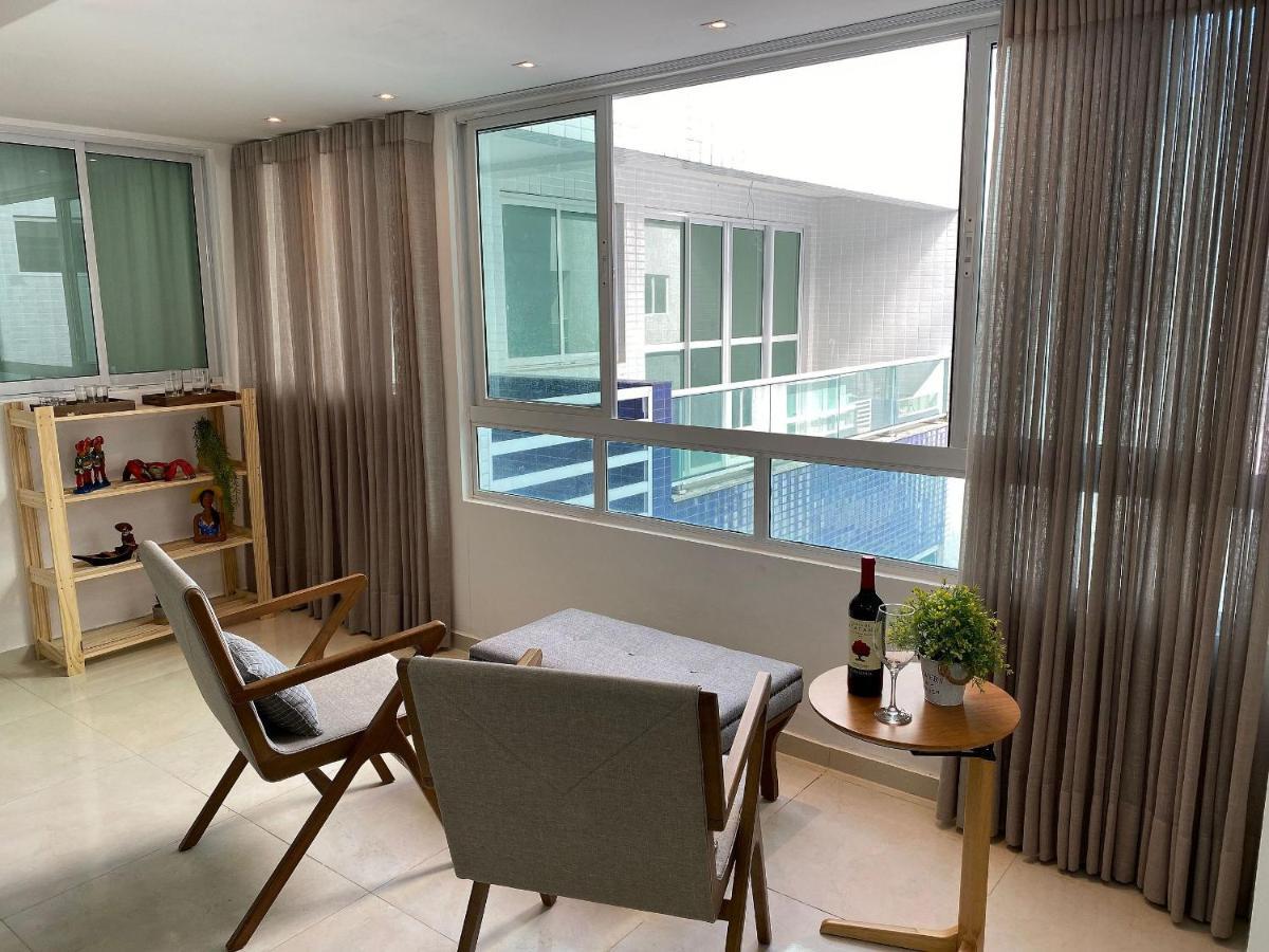 Bela Hospedagem - Pe Na Areia No Bessa, Wifi C/Vista Piscina E Mar João Pessoa Εξωτερικό φωτογραφία