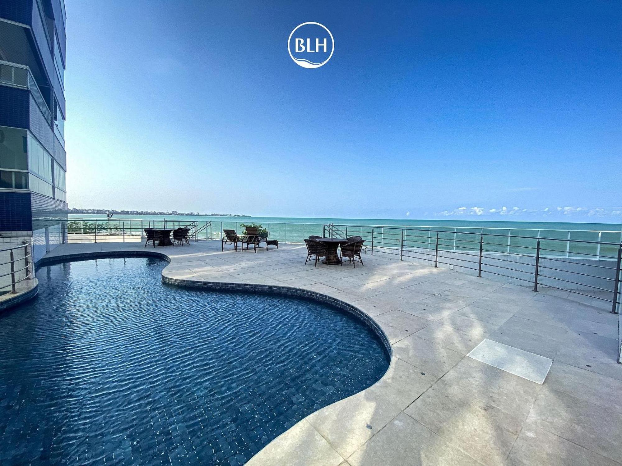 Bela Hospedagem - Pe Na Areia No Bessa, Wifi C/Vista Piscina E Mar João Pessoa Εξωτερικό φωτογραφία